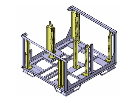 Contenedor de columnas para estación automática